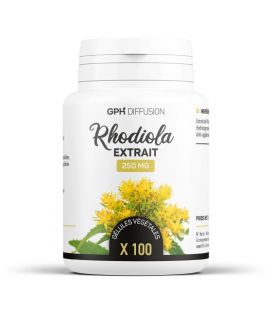 Rhodiola Extrait 100 gélules 250mg