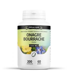 Bourrache Onagre 500 mg 200 capsules